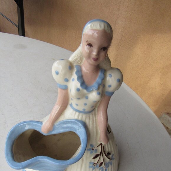 Hedi Schoop Ceramic Planter Girl - Picture 1 of 7